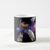 Chats dans la tasse de l'espace (Centre)