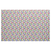 Chats dans le tissu coloré de boîtes (Yard)