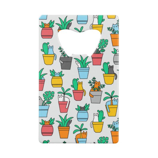 Chats dans les pots à fleurs (Dos)