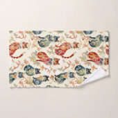 Chats dans un Motif d'aquarelle chinois (Serviette à main)