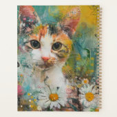 Chats d'aquarelle Boho - Art de la féline terrestr (Dos)