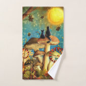 Chats de champignons (Serviette à main)