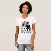 CHATS DE CHAT : T-SHIRTS DE VIE (Devant entier)