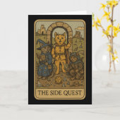 Chats de joueurs de Rpg drôle Quest latérale Carte (Fleur jaune)