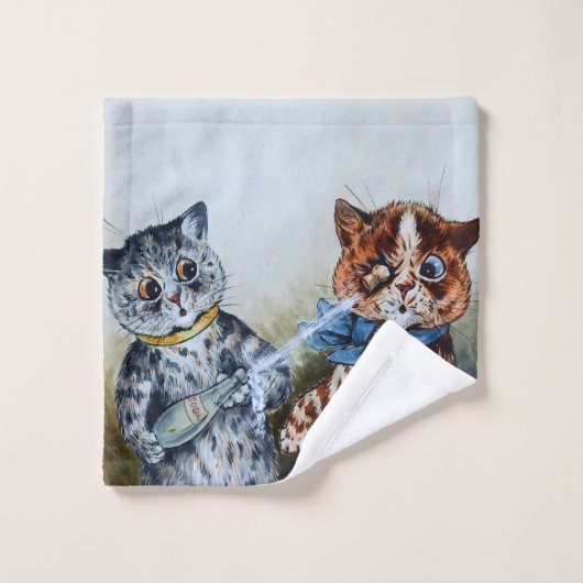 chats de Louis Wain (Gant de toilette)