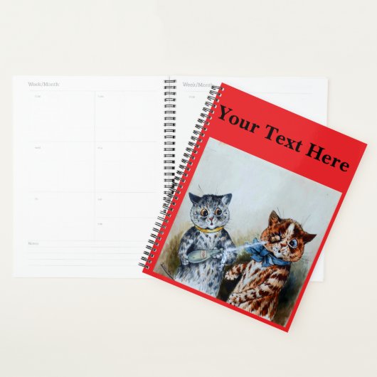 chats de Louis Wain (Devant avec enveloppe)