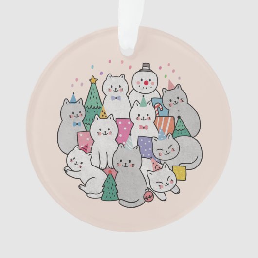Chats de Noël (devant)