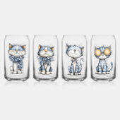 Chats de Noël fantaisistes (Dos)