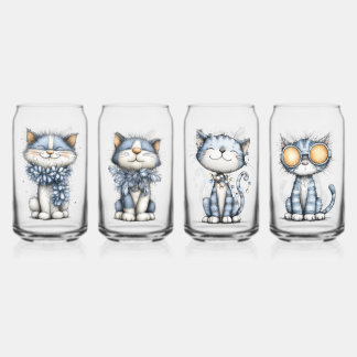 Chats de Noël fantaisistes