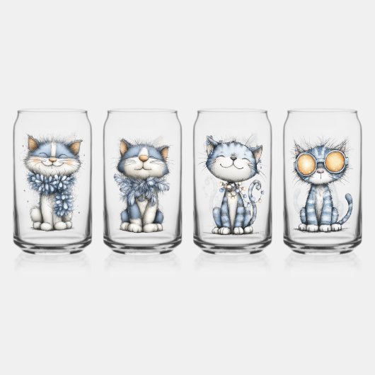Chats de Noël fantaisistes (Recto)
