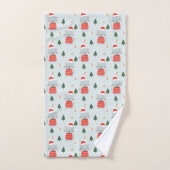 Chats de Noël mignons (Serviette à main)
