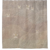 Chats de sable Douche rideau (Devant)