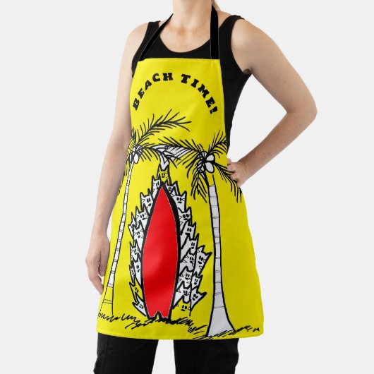 Chats de surf tablier jaune (Insitu)