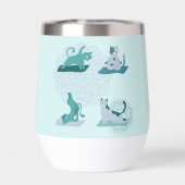 Chats de Yoga Verts (Arrière)