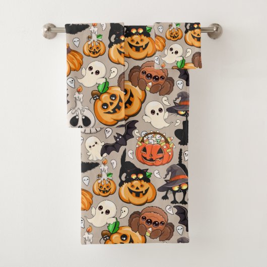 Chats d'Halloween Fête Drôle (En situation)