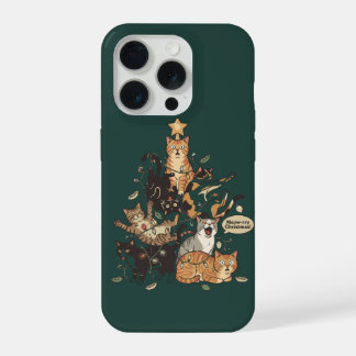 Chats drôles Arbre de Noël Guirlandes Lumineuses F