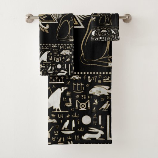 Chats égyptiens et oeil de Horus (En situation)