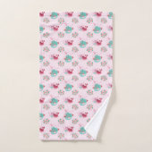 Chats en Amour Cute Animaux Serviettes (Serviette à main)
