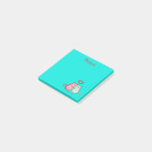 Chats en amour Post-It Notes (Incliné)