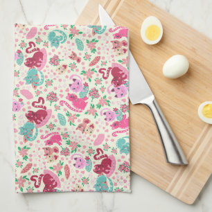 Chats en amour Serviette de cuisine