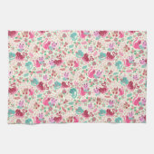 Chats en amour Serviette de cuisine (Horizontal)