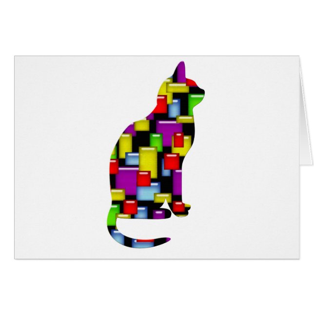 chats en mosaïque (Devant horizontal)