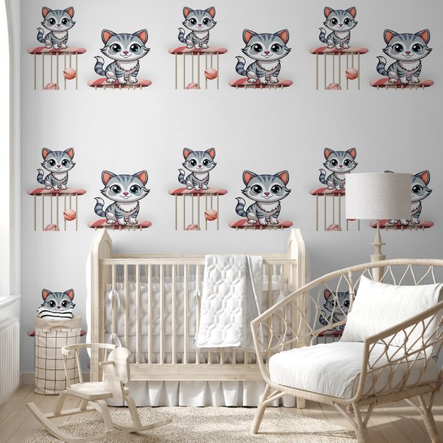 Chats en papier peint (Enfants)