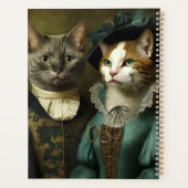 Chats en Robe fantaisie Whimsical (Dos)