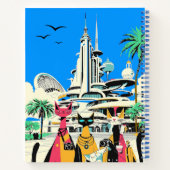 Chats en vacances Visitez le futur Journal (Dos)