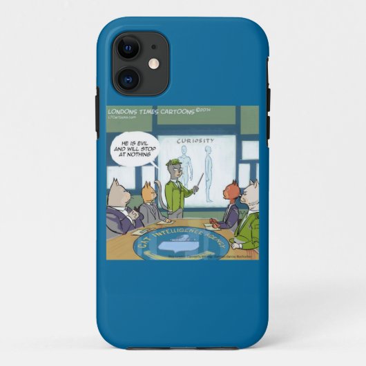 Chats Ennemi naturel Funny iPhone 5/5S Coque (Dos)