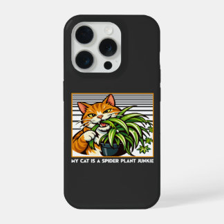 Chats et plantes d'araignée Art drôle