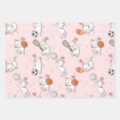 Chats et plus de chats papier d'enveloppement (Devant 2)