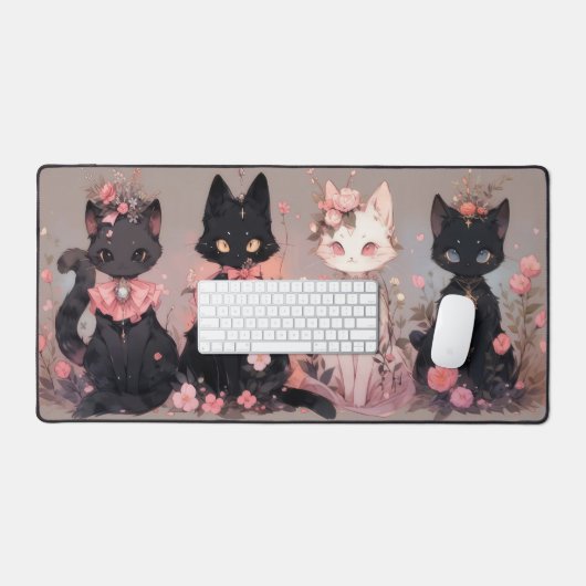 chats fantaisistes (Clavier et souris)