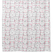 Chats Fantastiques Rideaux Douche Rideau de bain (Devant)