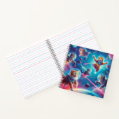 Chats fous dans le carnet spatial ! (Intérieur)