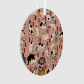 chats japonais Ukiyo-e Funny kitty (devant)