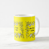 CHATS JAUNES MUG (Devant droit)