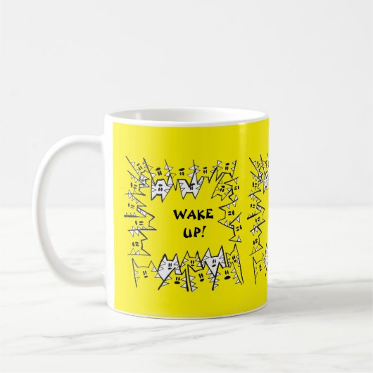 CHATS JAUNES MUG (Gauche)