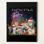 Chats Joyeux Noël Lumière (Dos)