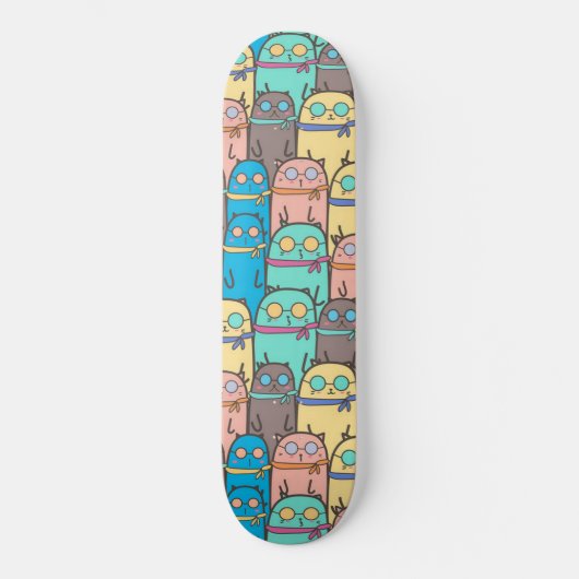 Chats Love Skateboard (Recto)