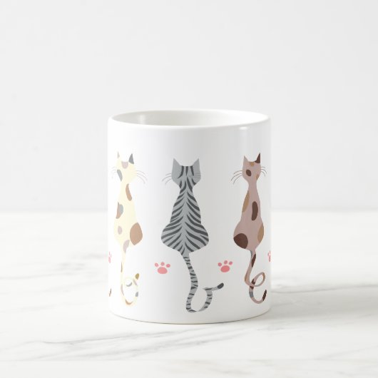 Chats Love Tails Mug (Centre)