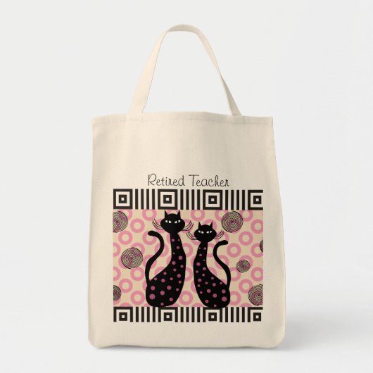 Chats lunatiques retirés de sac fourre-tout à (Devant)