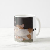 Chats mignons Chats couchés Règle Mug (Devant droit)