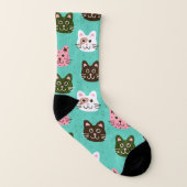 Chats mignons et adorables Chatons Motif| (Droite extérieur)