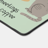 Chats mignons et citations Sage Green (Coin)