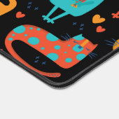 Chats mignons et fleurs motif (Coin)