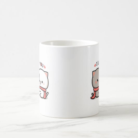 chats mignons | Love Coffee Mug (Centre)