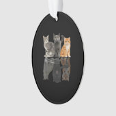 chats miroir guépard tiger cadeau (devant)