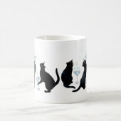 Chats noirs avec Cocktails Mug (Centre)