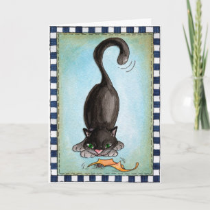 Chats Noirs - Carte de voeux